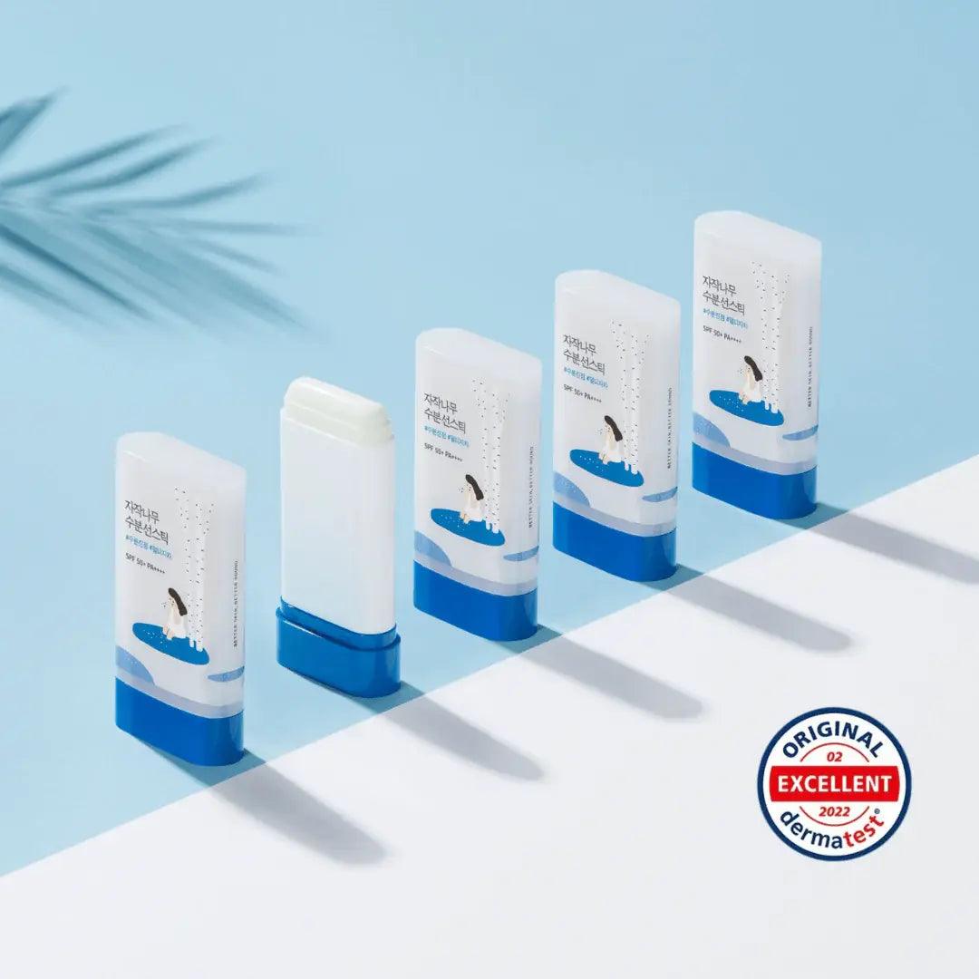 Round Lab - Birch Juice Moisturizing Sun Stick SPF50+ PA++++ [19g] - koiyu