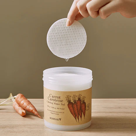 SKINFOOD - Carrot Carotene Calming Water Pad [60 feuilles]