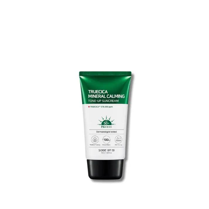 Some By Mi - Truecica Mineral Calming Tone-up Sunscreen SPF 50+ PA++++ [50ml] - koiyu