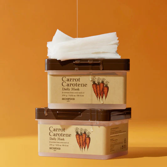 SKINFOOD - Masque Quotidien Carotte Carotène [30 pièces]