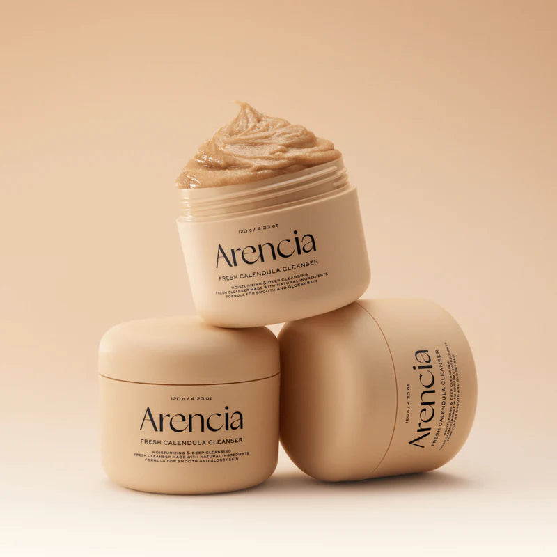Arencia - Calendula Rice Mochi Cleanser [120g] - koiyu