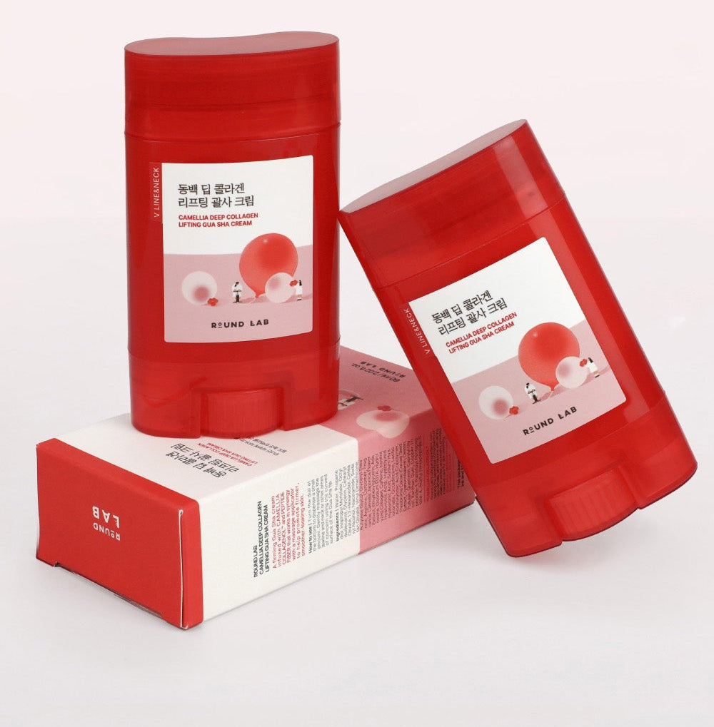 Round Lab - Camellia Deep Collagen Lifting Gua Sha Cream (60ml)