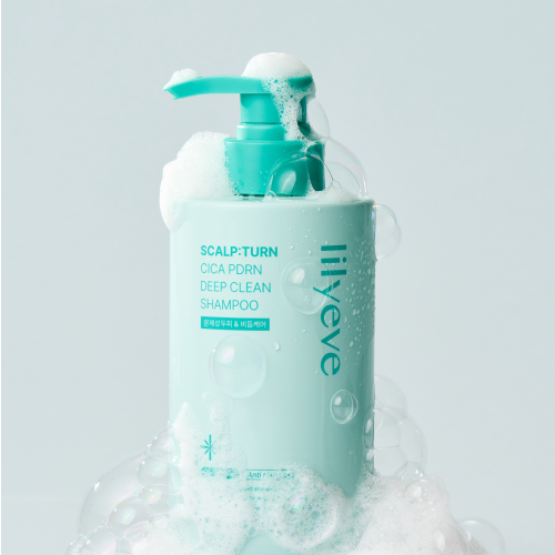 LILYEVE – SCALP:TURN CICA PDRN DEEP CLEAN SHAMPOO