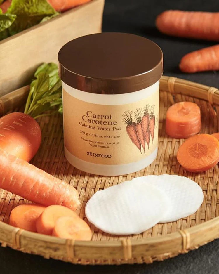 SKINFOOD - Carrot Carotene Calming Water Pad [60pcs]