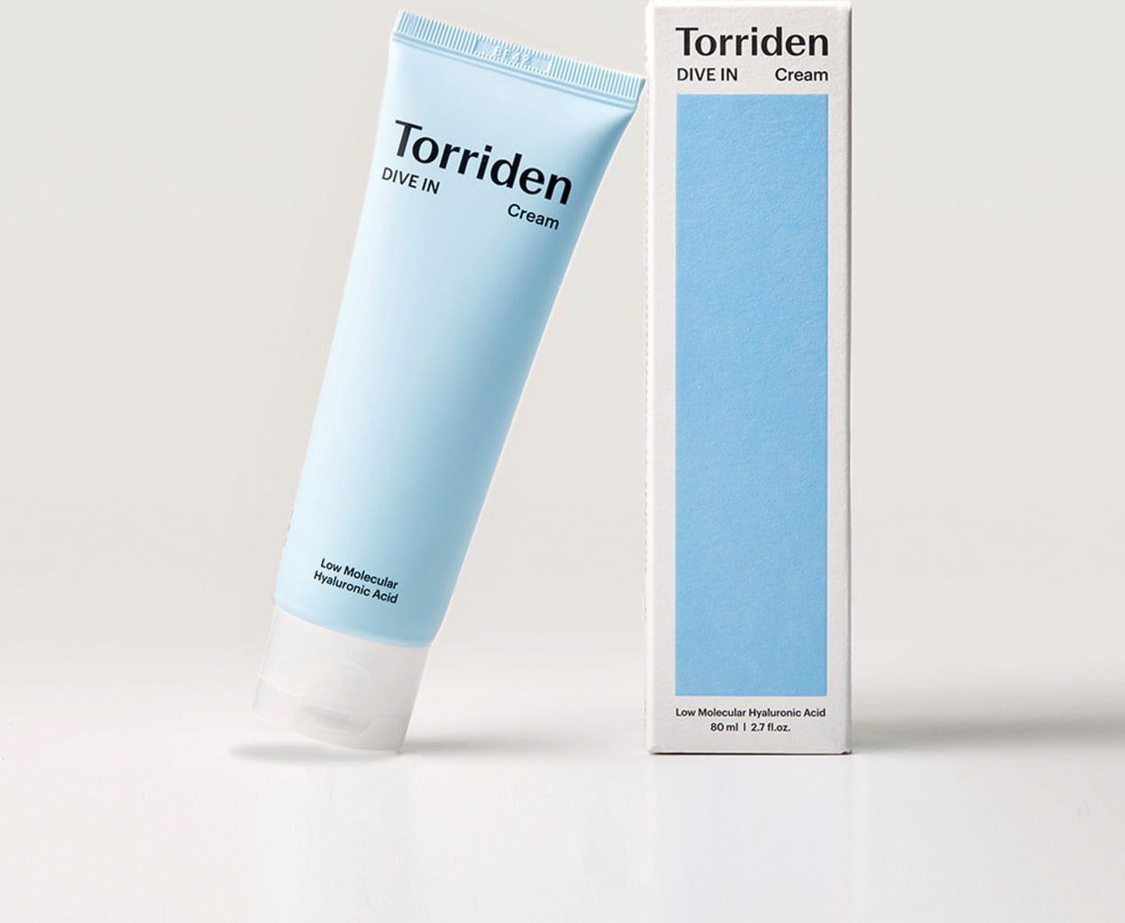 Torriden - DIVE IN Low Molecular Hyaluronic Acid Cream Tube [80ml] - koiyu